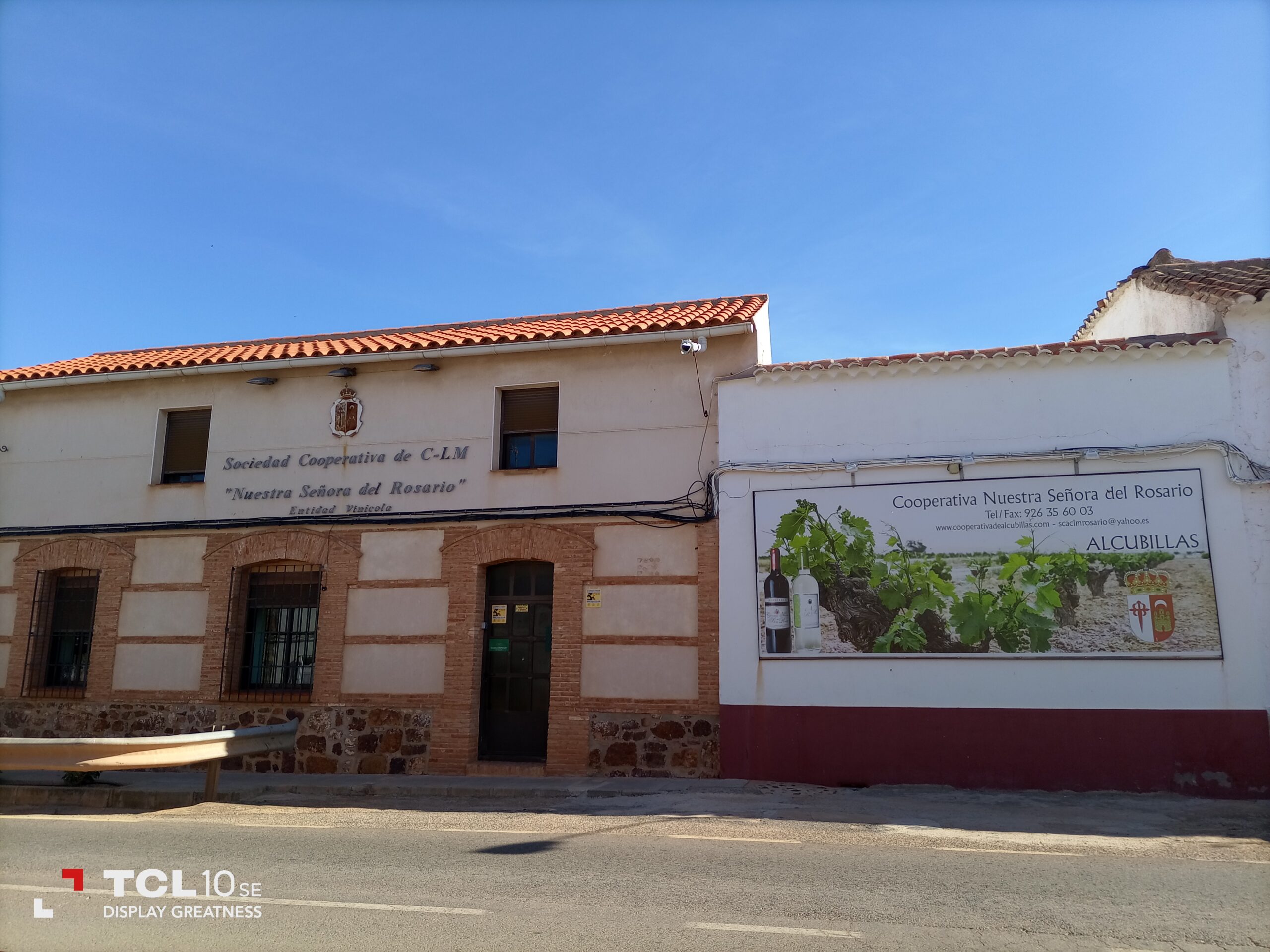Fachada de la Cooperativa Ntra. Sra. del Rosario